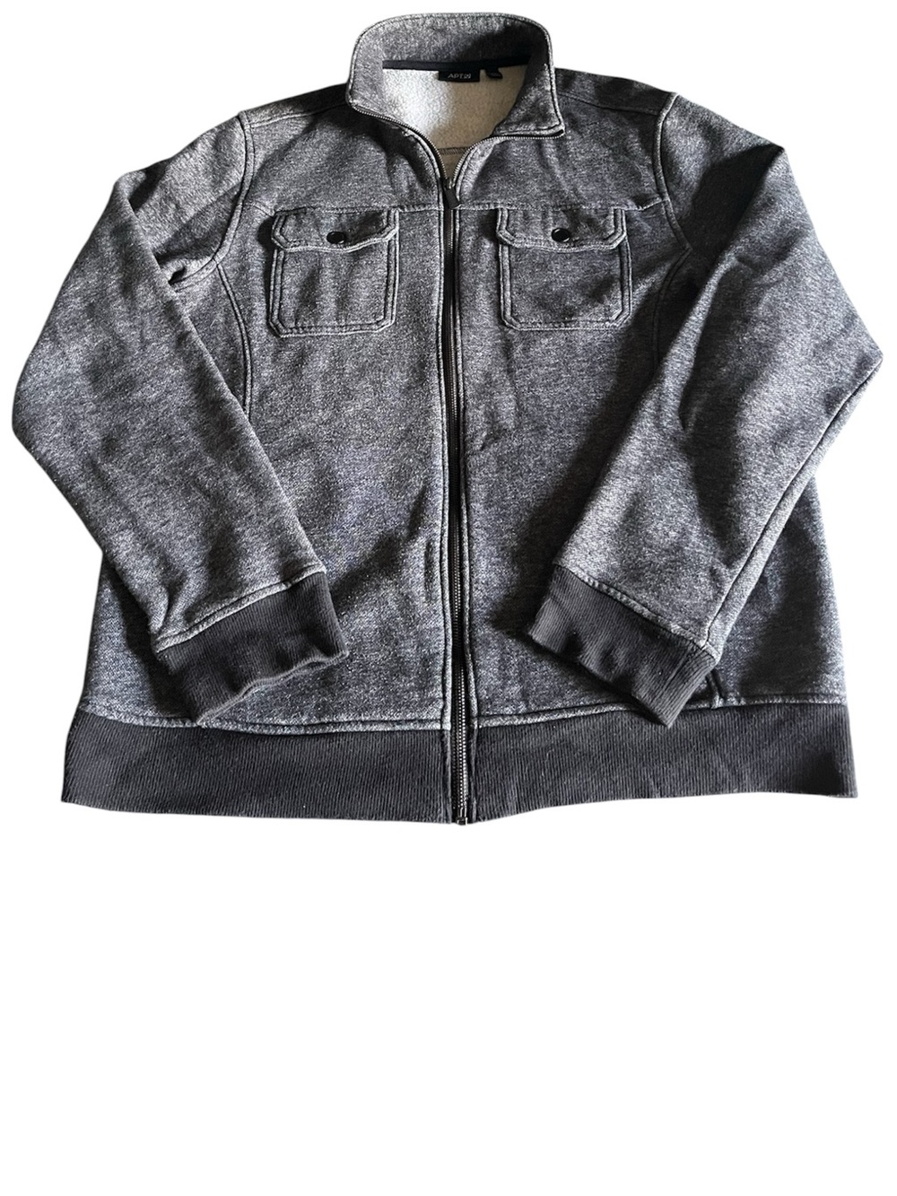 APT. 9 4-Pocket fleece Zip Up jacket